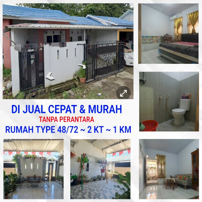 Jual Cepat rumah Pribadi tanpa perantara dekat Kampus UIN Gowa