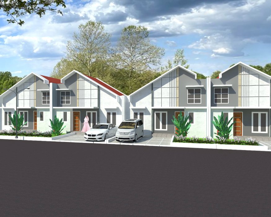 Rumah mewah lokasi strategis dekat statsiun Cibinong