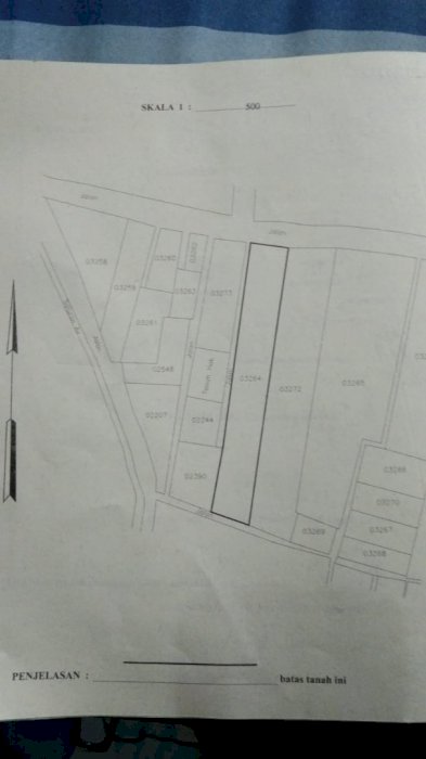 Tanah Pekarangan dijual