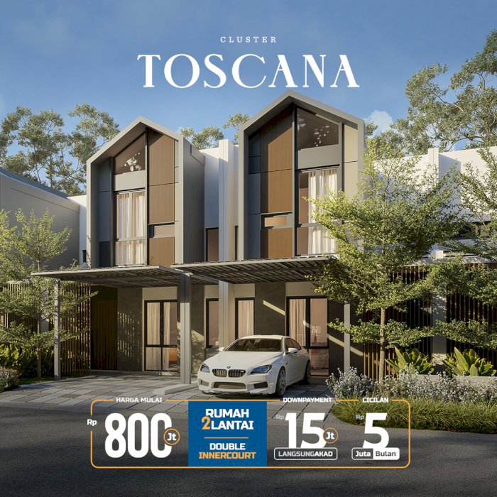 Rumah Parkviile Serpong dekat bsd 2 lantai 900 juta