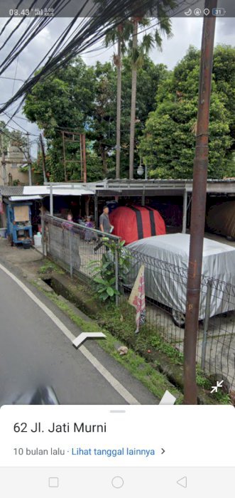 Dijual tanah 800meter jati padang,jaksel