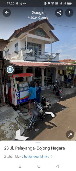 Jual rumah depan jalan playangan ciledug