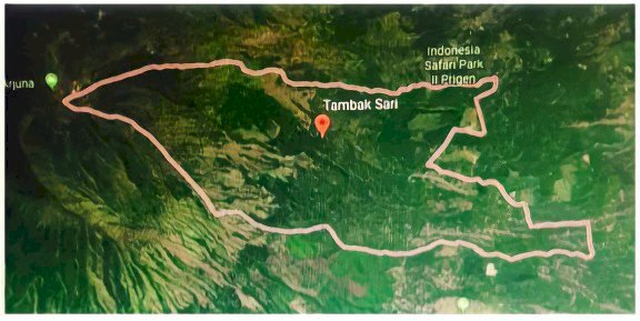 Dijual gunung arjuna