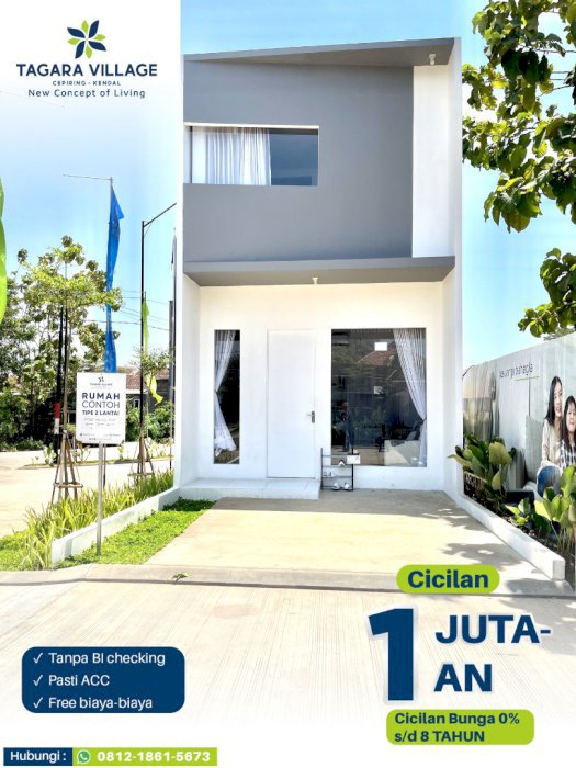Jual Rumah Minimalis Tanpa Bi Checking Lokasi Kendal