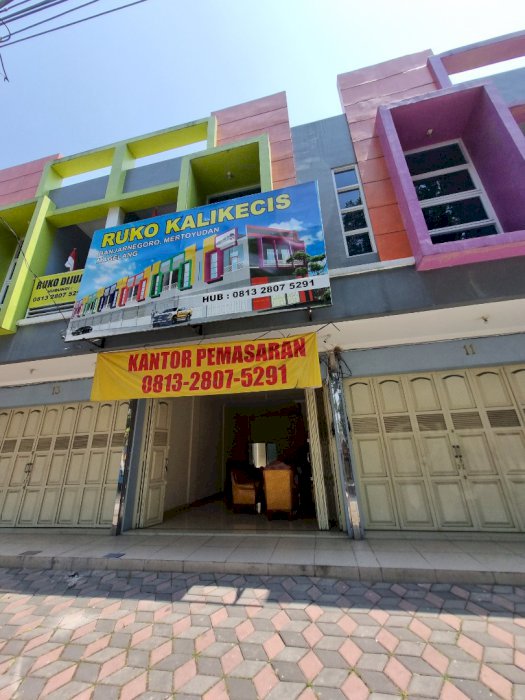 Jual Ruko Kali Kecis Strategis Depan Gudang Garam , Dekat SMA TN