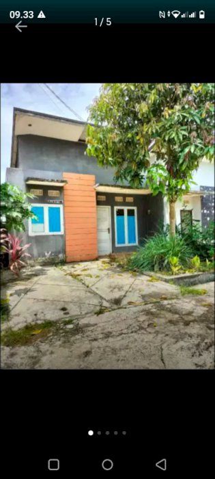 Rumah minimalis di kebun bunga palembang