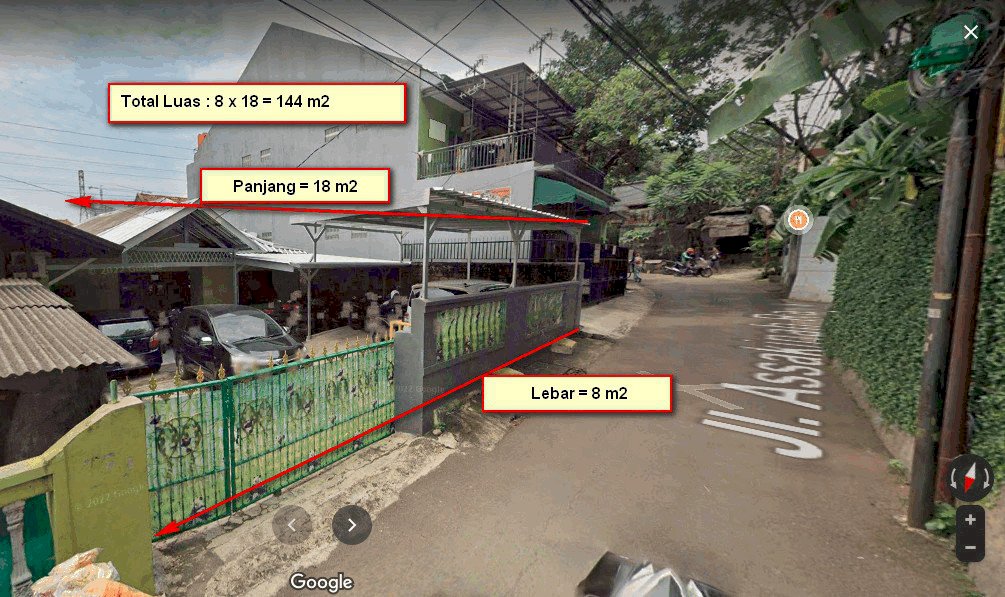 Tanah Dijual Kebagusan Pasar Minggu