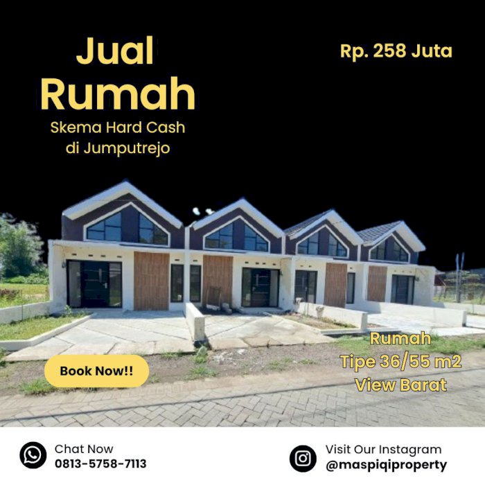 Rumah Minimalis di Jumputrejo Desain Modern