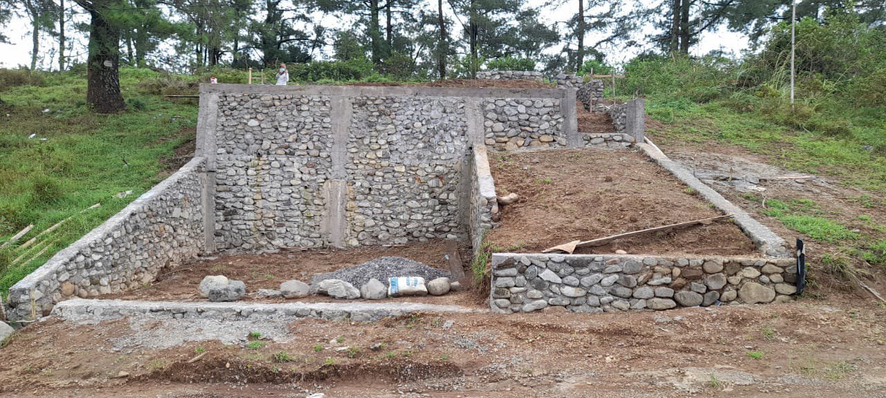 Kavling Villa Di Malino kab. Gowa, sudah Pondasi, siap bangun.