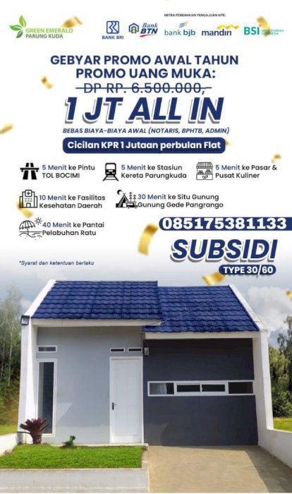 Perumahan Green Emerald Subsidi