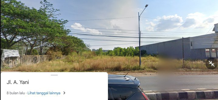 Dijual Tanah Lokasi Pinggir Jalan