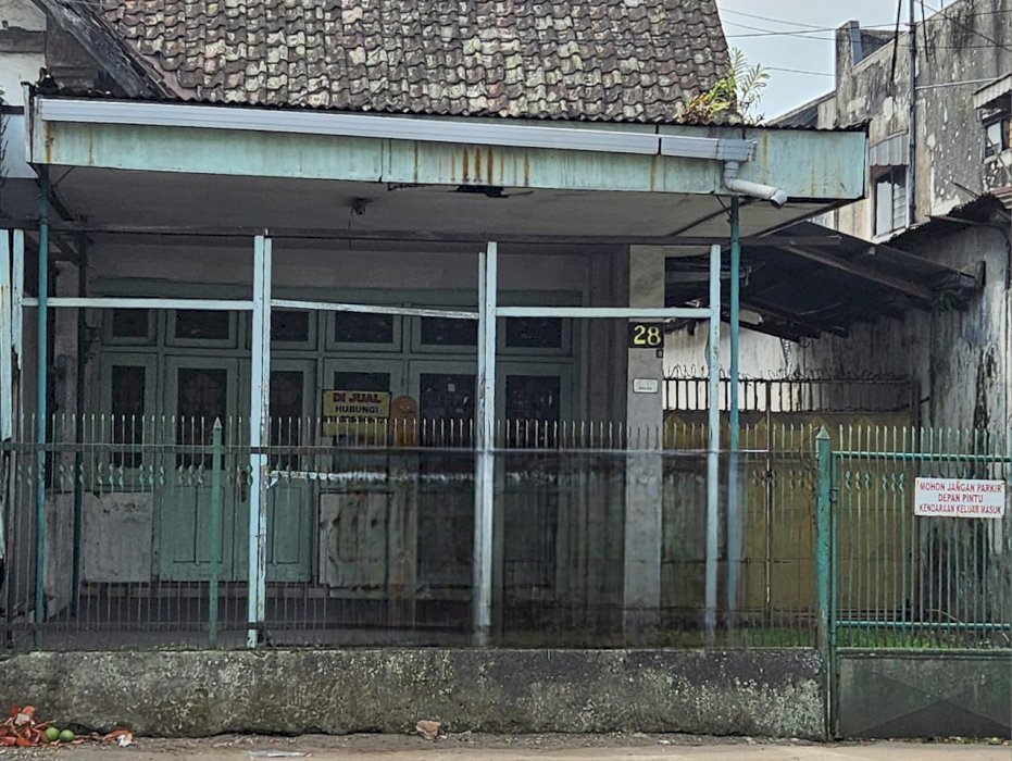 Rumah Dijual pinggir jalan Sawahan Malang