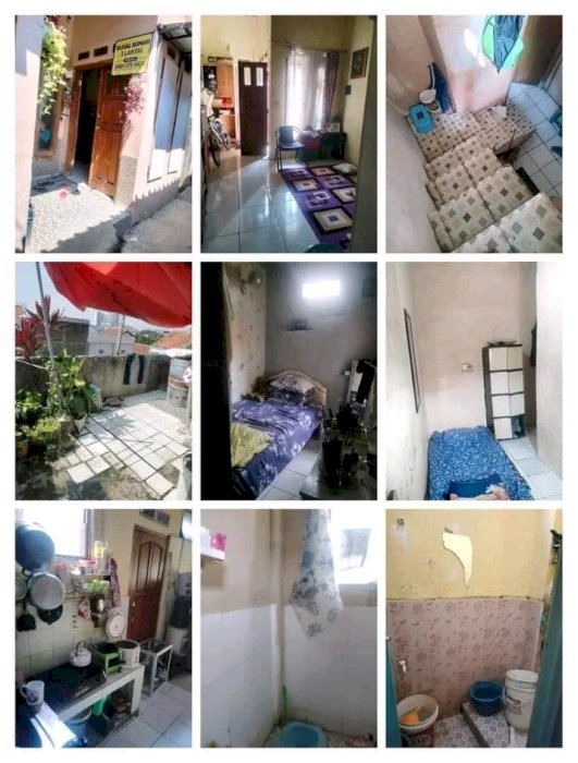 Rumah tengah kota di jual cepat dan murah karna bu