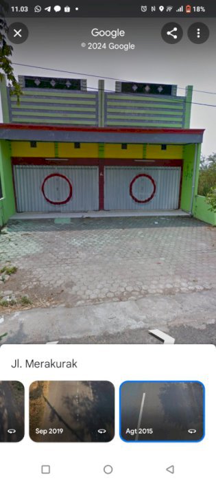 Di jual ruko dilokasi yg sangat strategis, dekat pom bensin dan pabrik