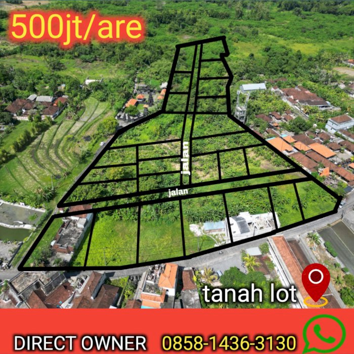 tanah kavling murah tibubeneng bali