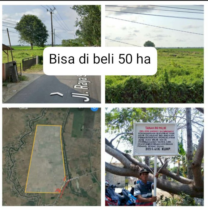 Jual lahan industri dan perumahan