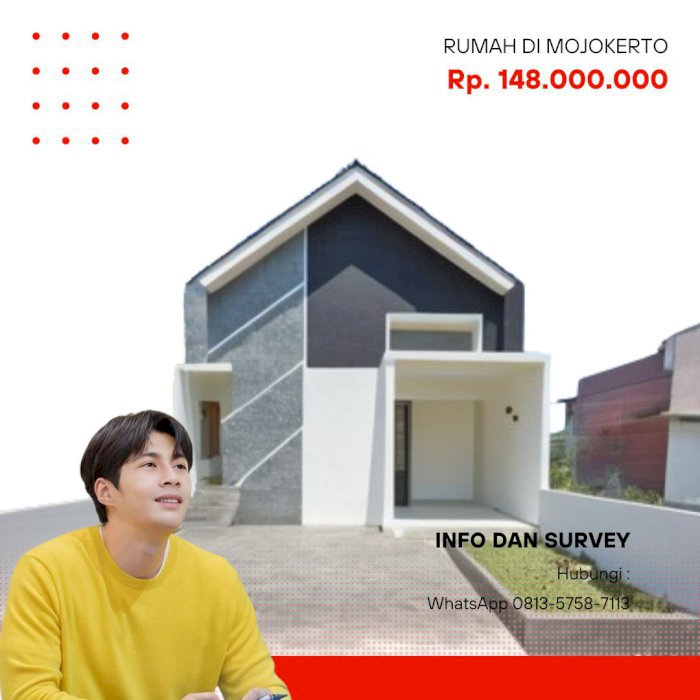 Rumah Di Mojokerto Rp. 148.000.000