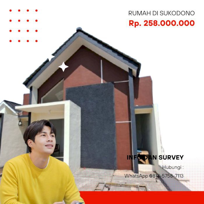 Rumah Di Sukodono Rp. 258.000.000
