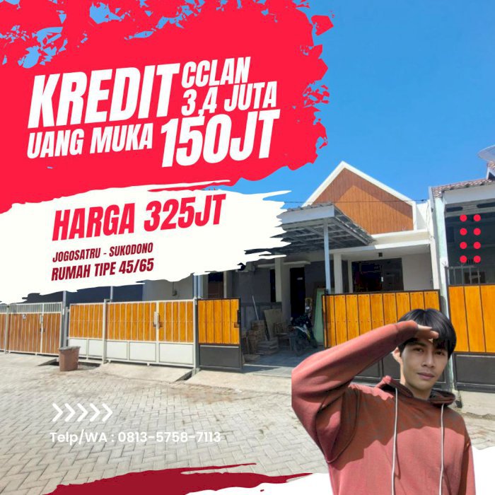 Rumah Ready Lokasi Dekat Pasar Jumat Legi