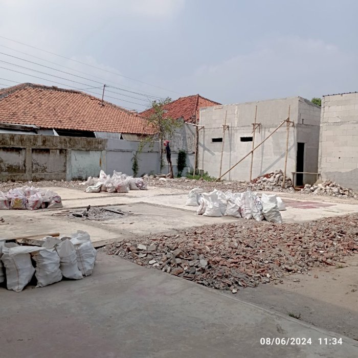 Tanah Zona R9 Kuning Bebas Banjir Kases Mobil Di Kramat Jati