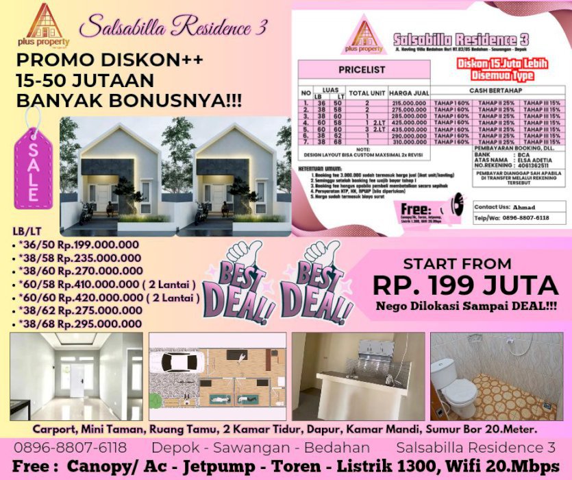 Rumah Murah SHM Siap Huni