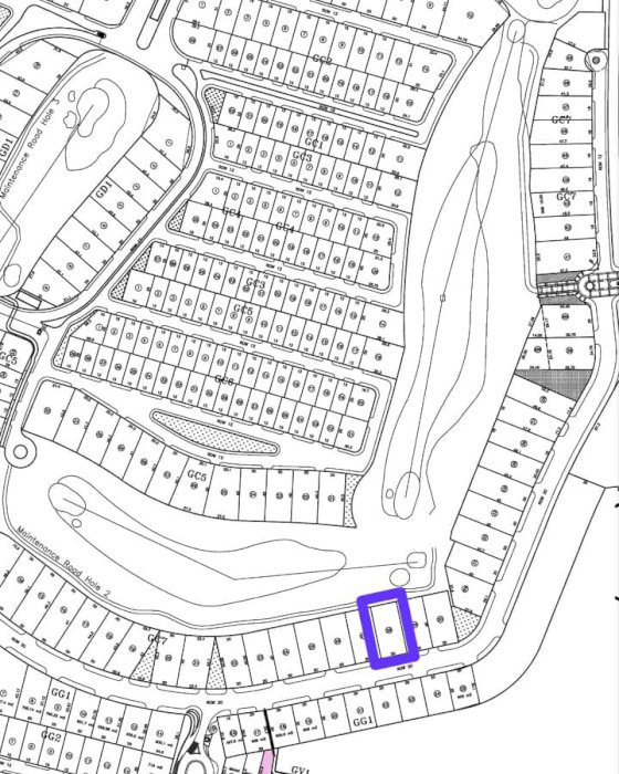 0786 - Dijual Tanah Raya Bukit Golf Mediterania HGB 800m2