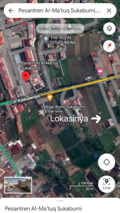 Tanah Kavling 442M2 di Cisaat, Sukabumi