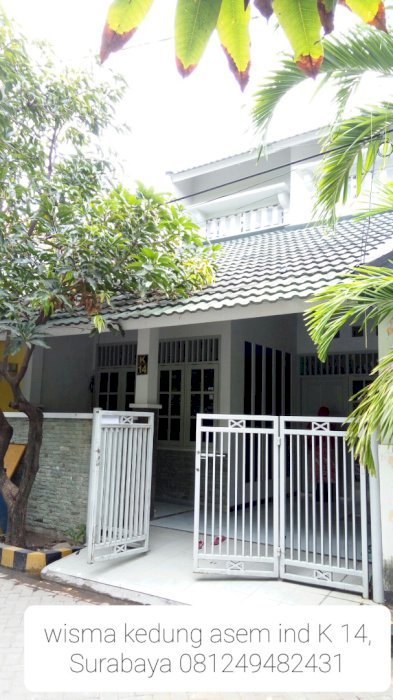 Disewakan,dikontrakkan rumah hadap fasum, dekat MERR, Surabaya