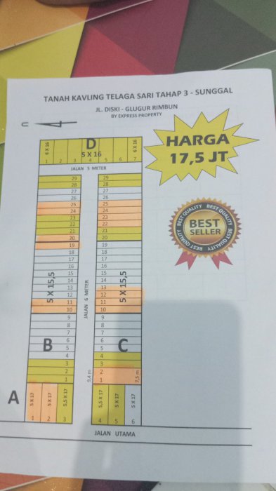 TANAH KAVLING MURAH SEGERA DI BELI TUNGGU APA LAGI