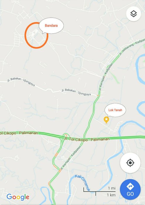 Tanah sawah deket BIJB kertajati majalengka