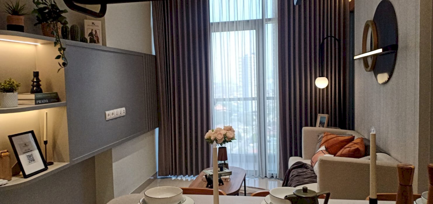 0793 - Dijual Apartemen Vertu 2BR Ciputra World Surabaya