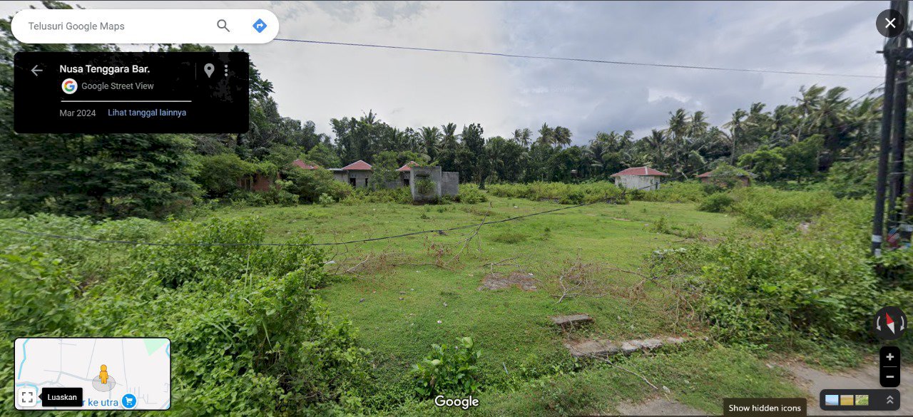 Dijual Tanah dengan Luas 9.840 M2 di Desa Lilir Lombok Barat