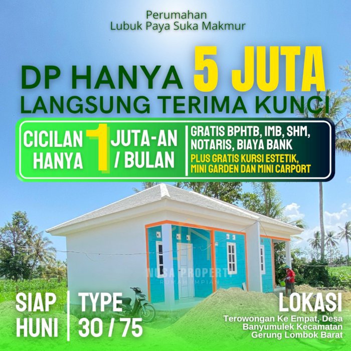 Rumah subsidi mataram