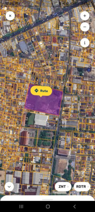 Lahan strategis di kota Bandung.