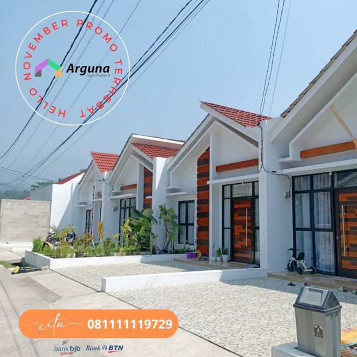 hunian terjangkau dibandung	,arguna sindangpanon cicilan flat 2025
