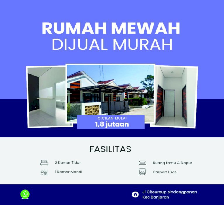 hunian terjangkau dibandung arguna sindangpanon