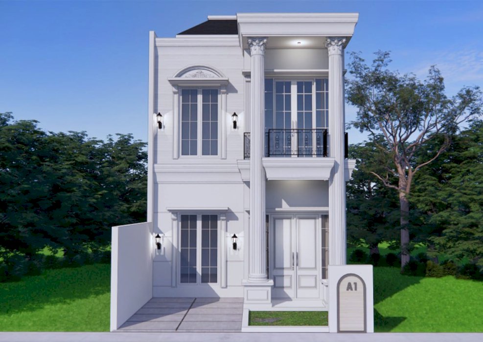 Rumah Baru Klasik Modern Bisa KPR BANK di Pondok Kopi Jakarta Timur