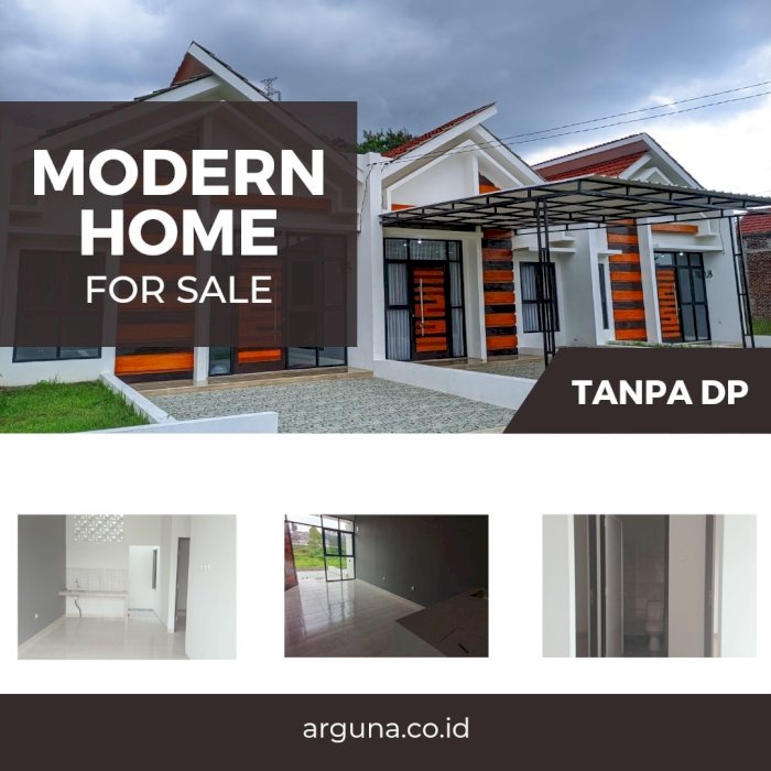 Dijual Rumah Baru Tanpa DP di Arguna Sindangpanon, Lokasi Asri