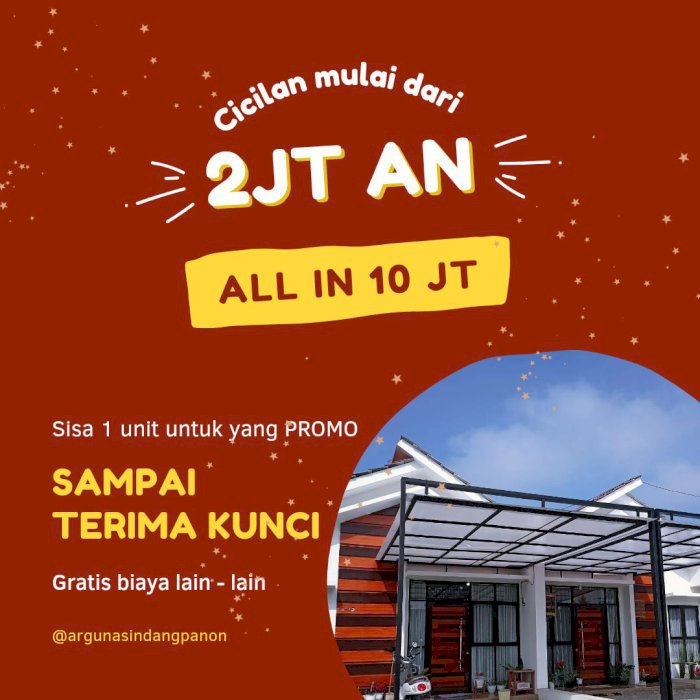 rumah generasi milenial murah strategis