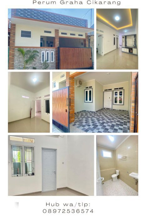 Rumah di cikarang dekat dengan stasiun dan kawasan industri