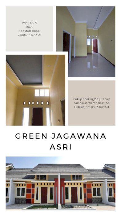 Rumah di cikarang dekat dengan pasar tradisional,stasiun,mall sgc