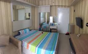 GREEN PRAMUKA MALL UNIT STUDIO FURNISH PERTAHUN