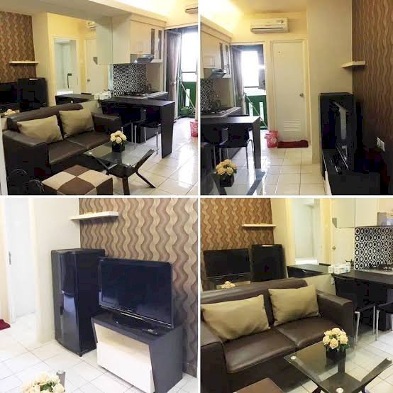 APARTEMEN GREEN PRAMUKA PINO 2 BR FURNISH TAHUNAN