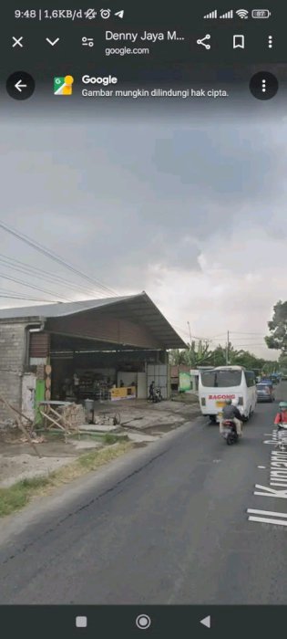 Gudang Dijual Di Badas Kediri Jawa Timur,Akses Jalur Provinsi