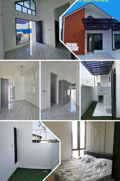 Rumah di cikarang jalan provinsi dekat stasiun,mall sgc,kawasan