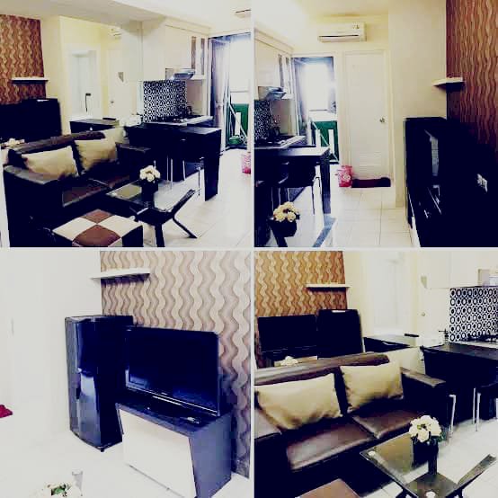 APARTEMEN GREEN PRAMUKA 2 BR FURNISH PINO TAHUNAN
