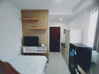 APARTEMEN GREEN PRAMUKA SCARLET MALL STUDIO FURNISH TAHUNAN