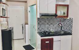 APARTEMEN GREEN PRAMUKA BOUGENVILLE 2 KAMAR FULL FURNISH TAHUNAN