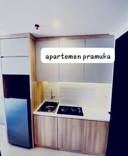 GREEN APARTEMEN PRAMUKA MALL STUDIO FULL FURNIISH PERTAHUN