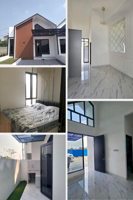 Rumah di cikarang utara jalan provinsi desa karang asih dekat stasiun